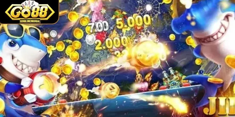 Trải nghiệm đa dạng chế độ chơi trong Jackpot bắn cá tại GO88