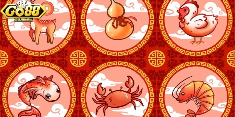 Các phiên bản phổ biến của bầu cua tôm cá