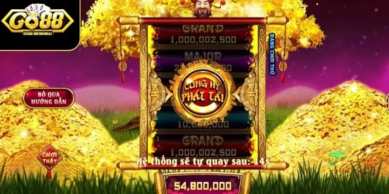 Phương pháp chơi game cung hỷ phát tài go88