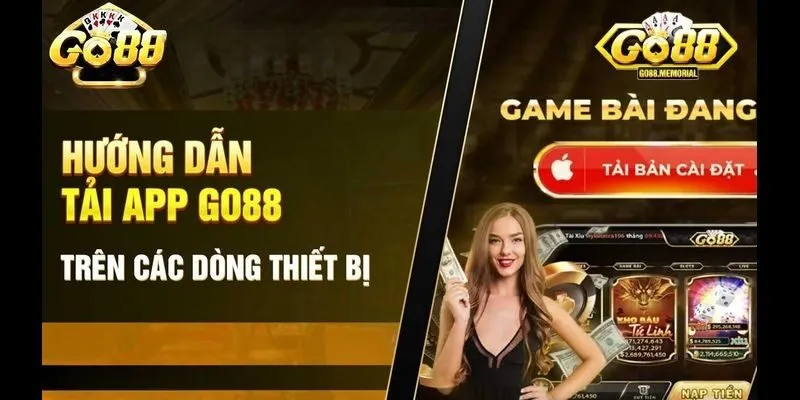 Hướng dẫn cách tải app Go88 trên tất cả các thiết bị